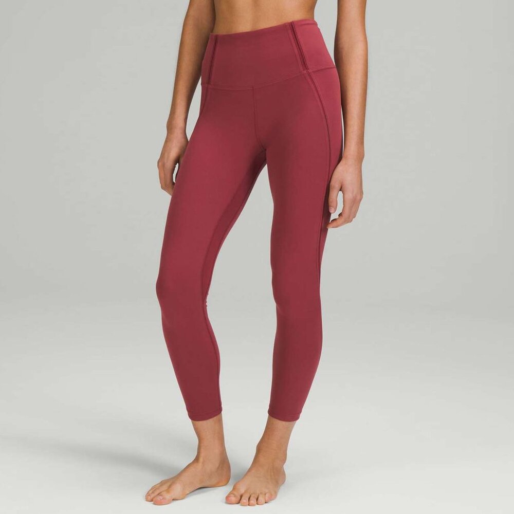 LULULEMON Nulu Mesh Panels High-Rise‎ Tight 25" Size 8